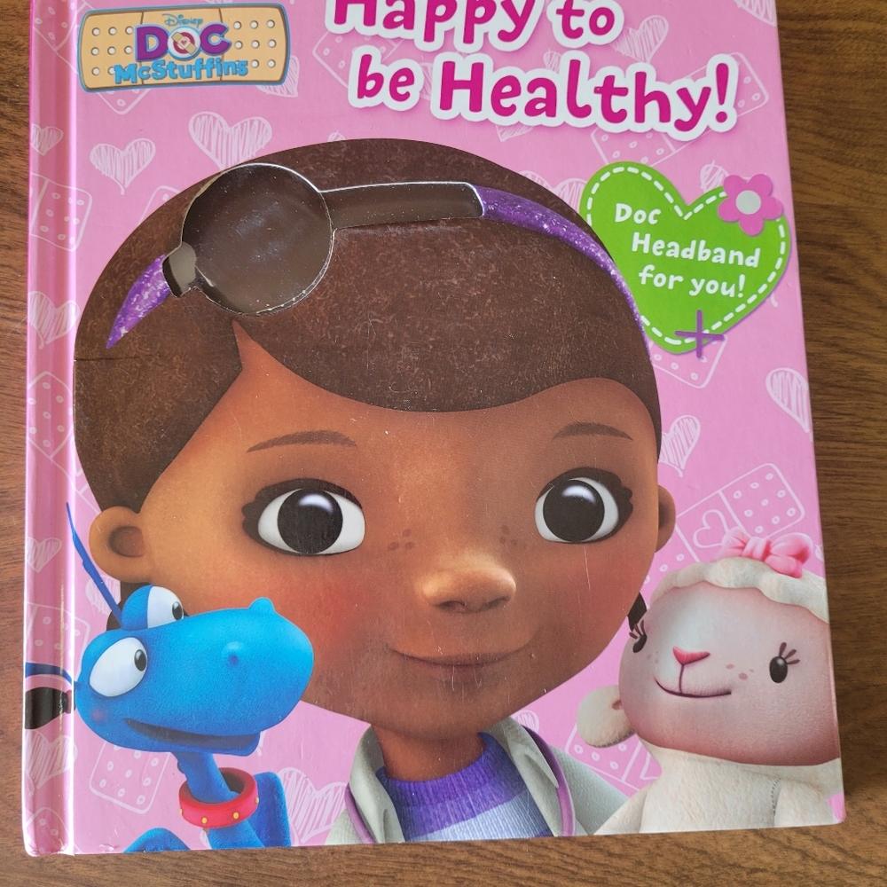 (3/$6) Doc McStuffin Happy to be Healthy Children's Book